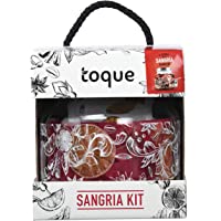 Toque Kit Sangría - jarra con grifo- panela especiada y aderezos (frutas y botánicos) - 2000 ml
